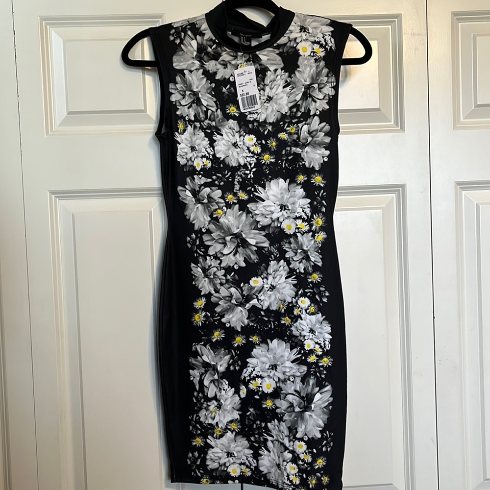 Black Floral Dress